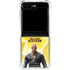 DC Comics Black Adam Movie Charcater Poster Galaxy Z Flip6 Clear Case